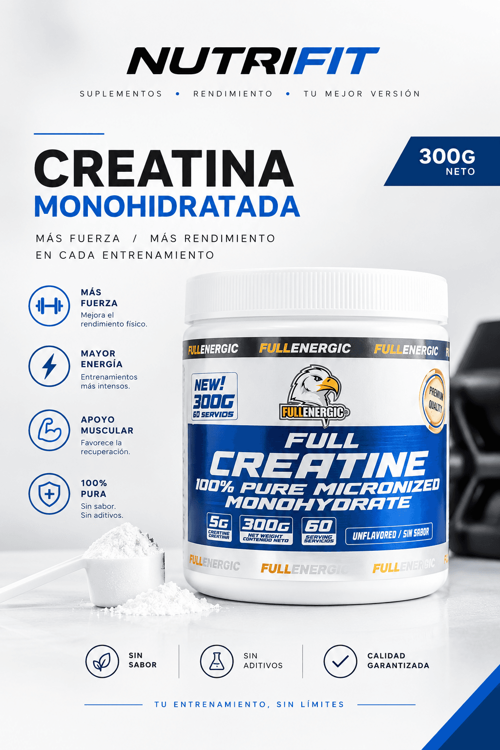 FullEnergic Creatina 300g