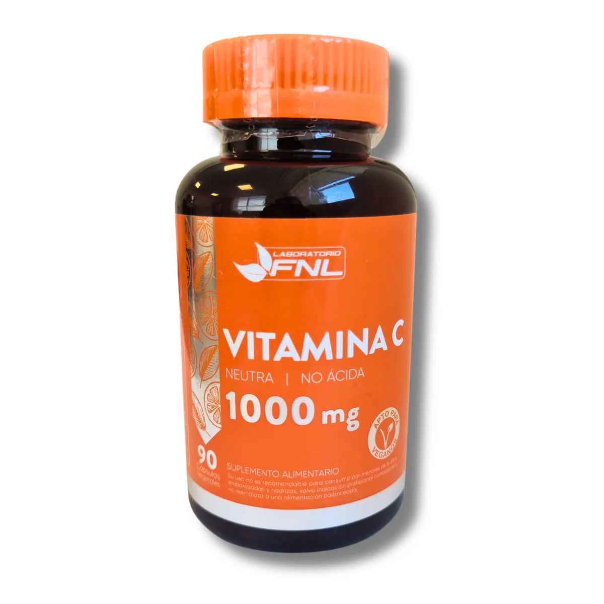 FNL Vitamina C 1000mg Neutra / No Ácida 90 Cápsulas (3 meses)